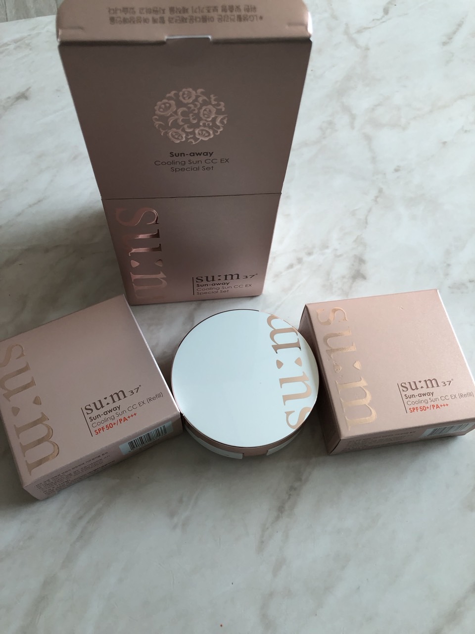 숨37 쿨링선CC쿠션 (썬베이스쿠션)
