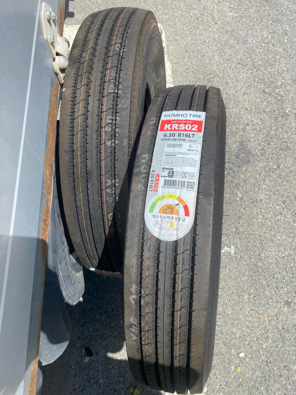 금호 650R 16 신품 2개