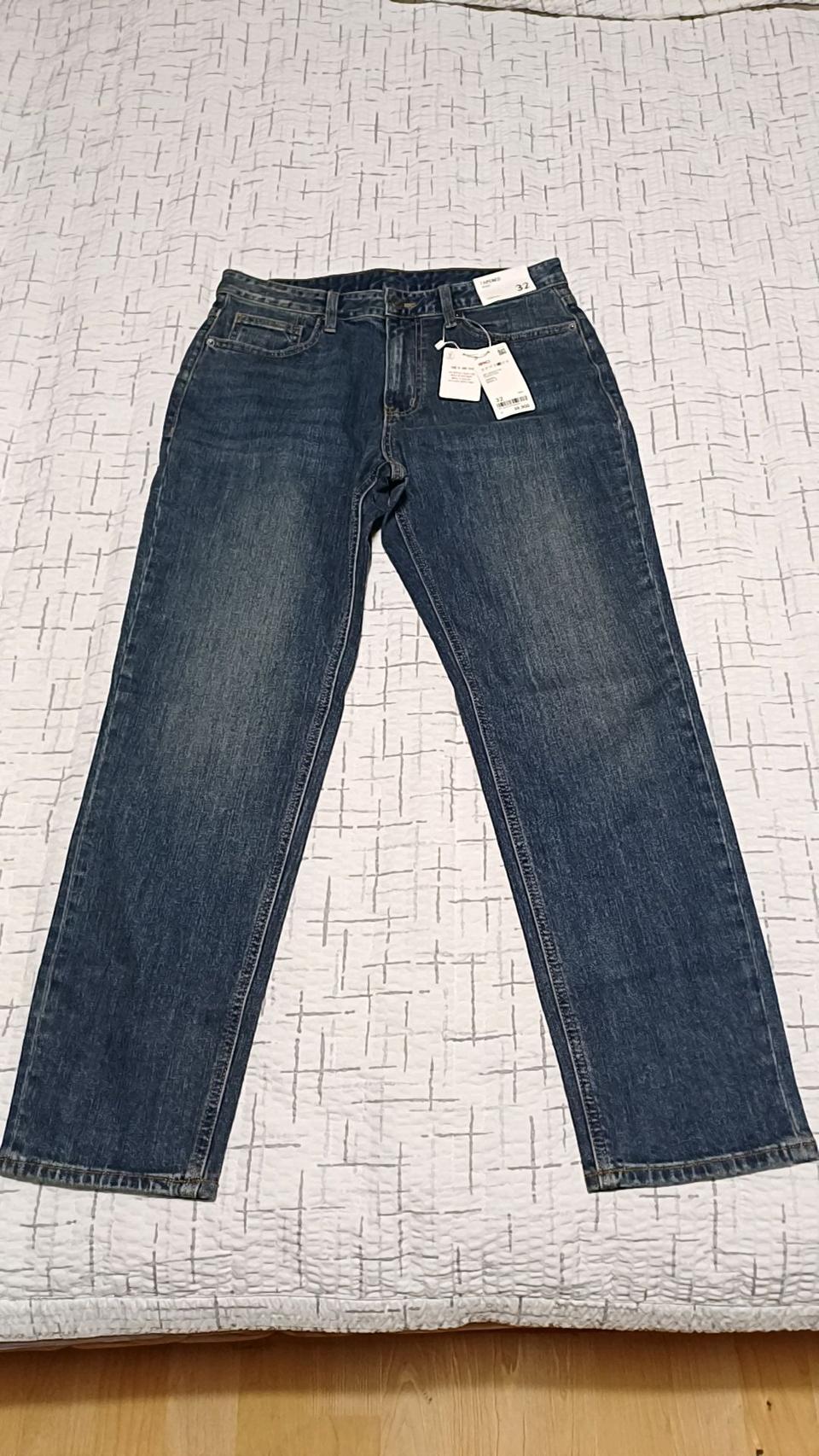 스파오 미사용 빈티지청바지 32인치 기장99