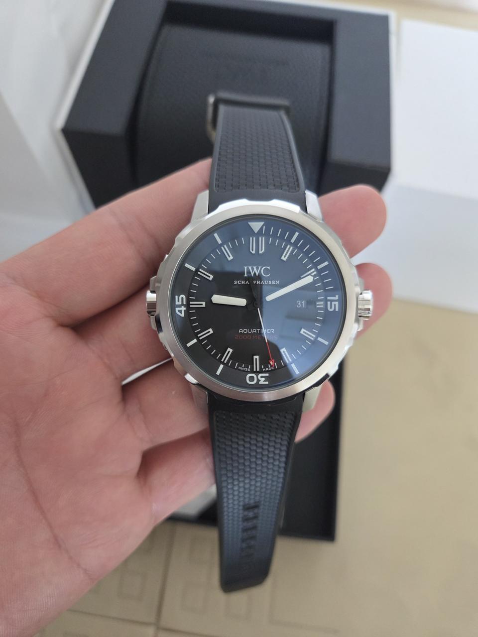 IWC 아쿠아타이머 새상품 풀박스 오토메틱