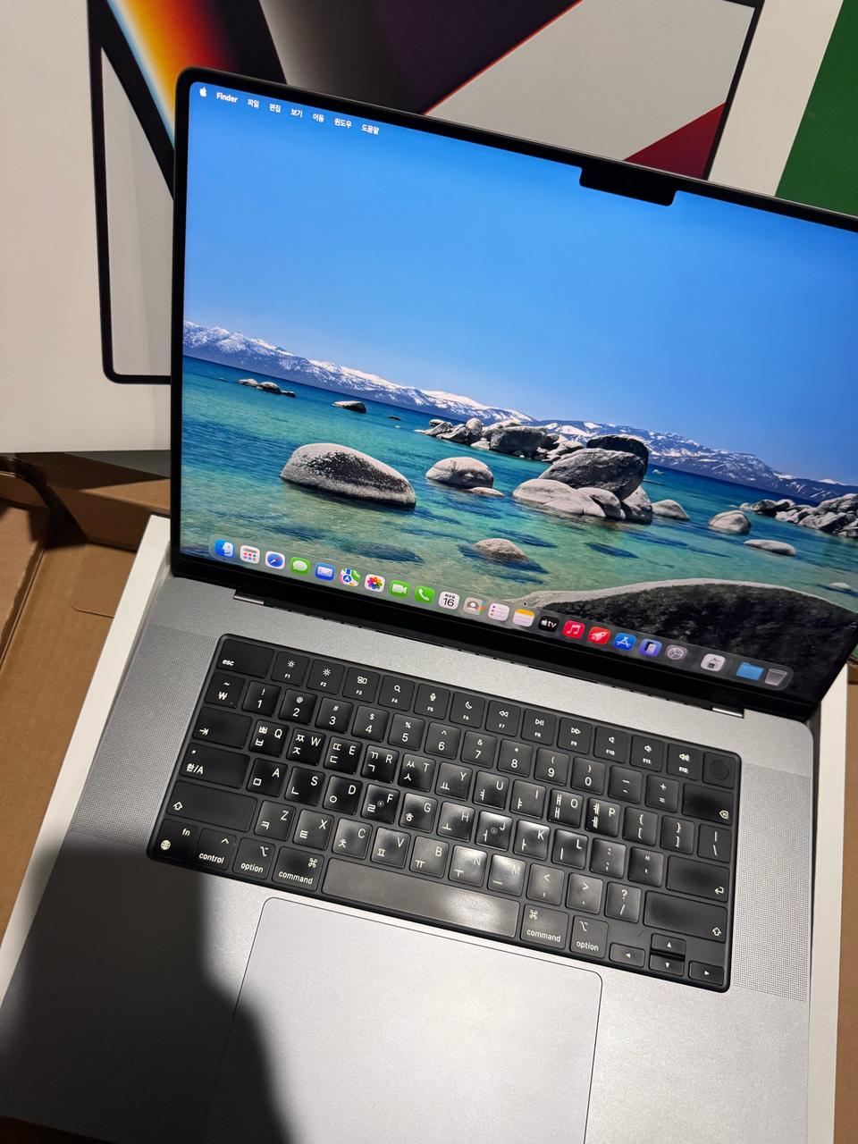 맥북프로 16인치 m1pro 16메모리512GB 풀박스