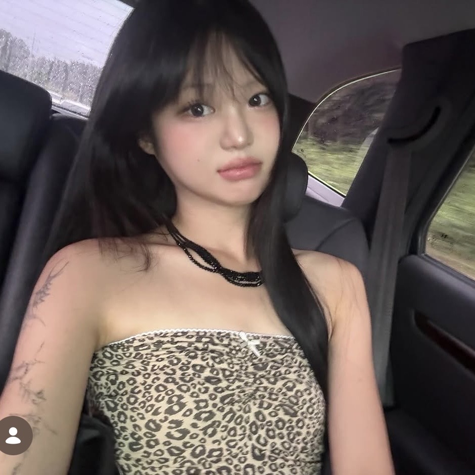 하티 최유라 레오파드 튜브탑