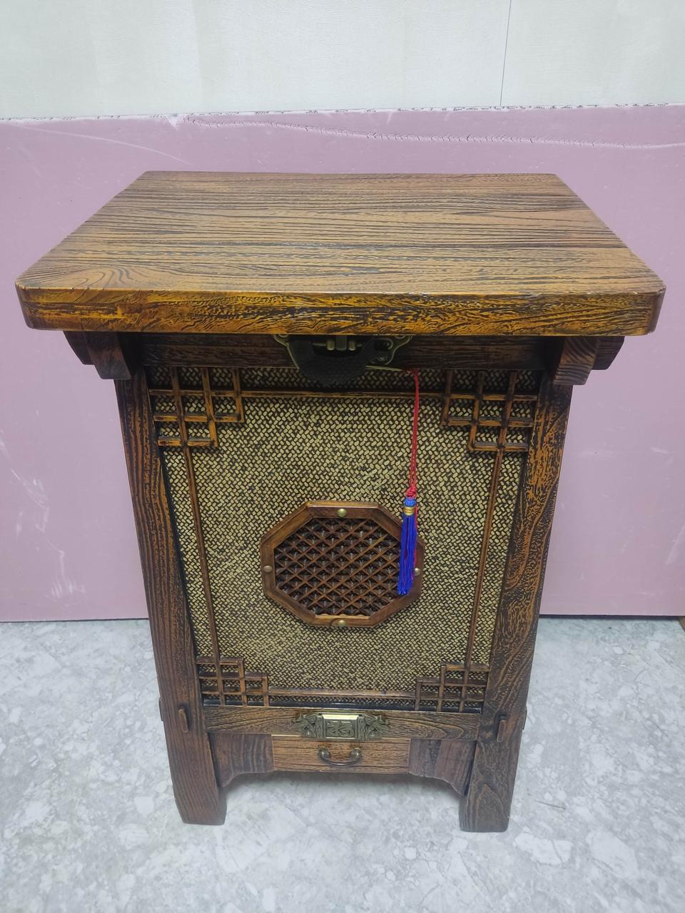 럼블코리아 오동나무 뒤주 (40kg), 어형자물쇠