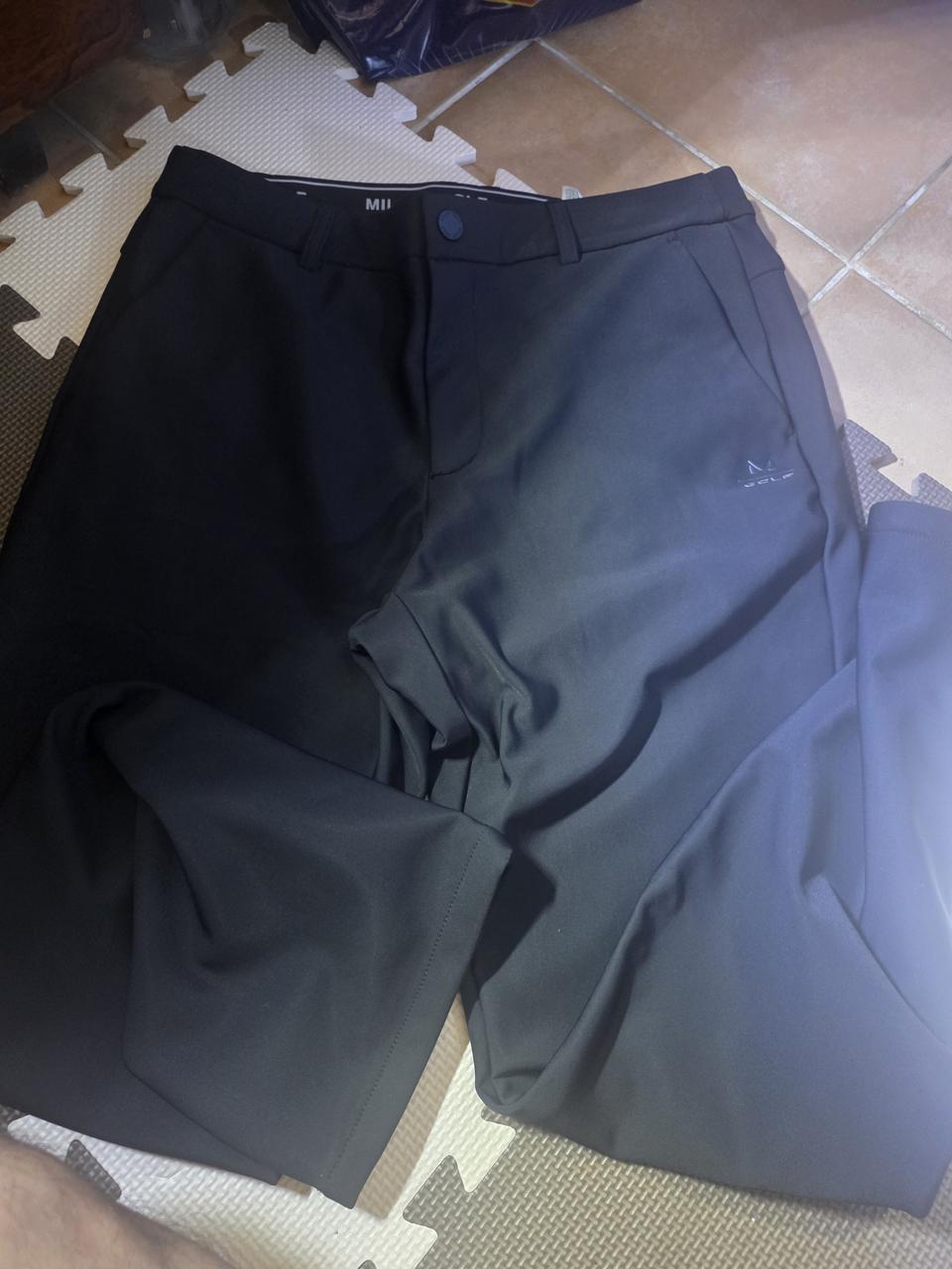 밀레 골프 기모 바지 블랙 32