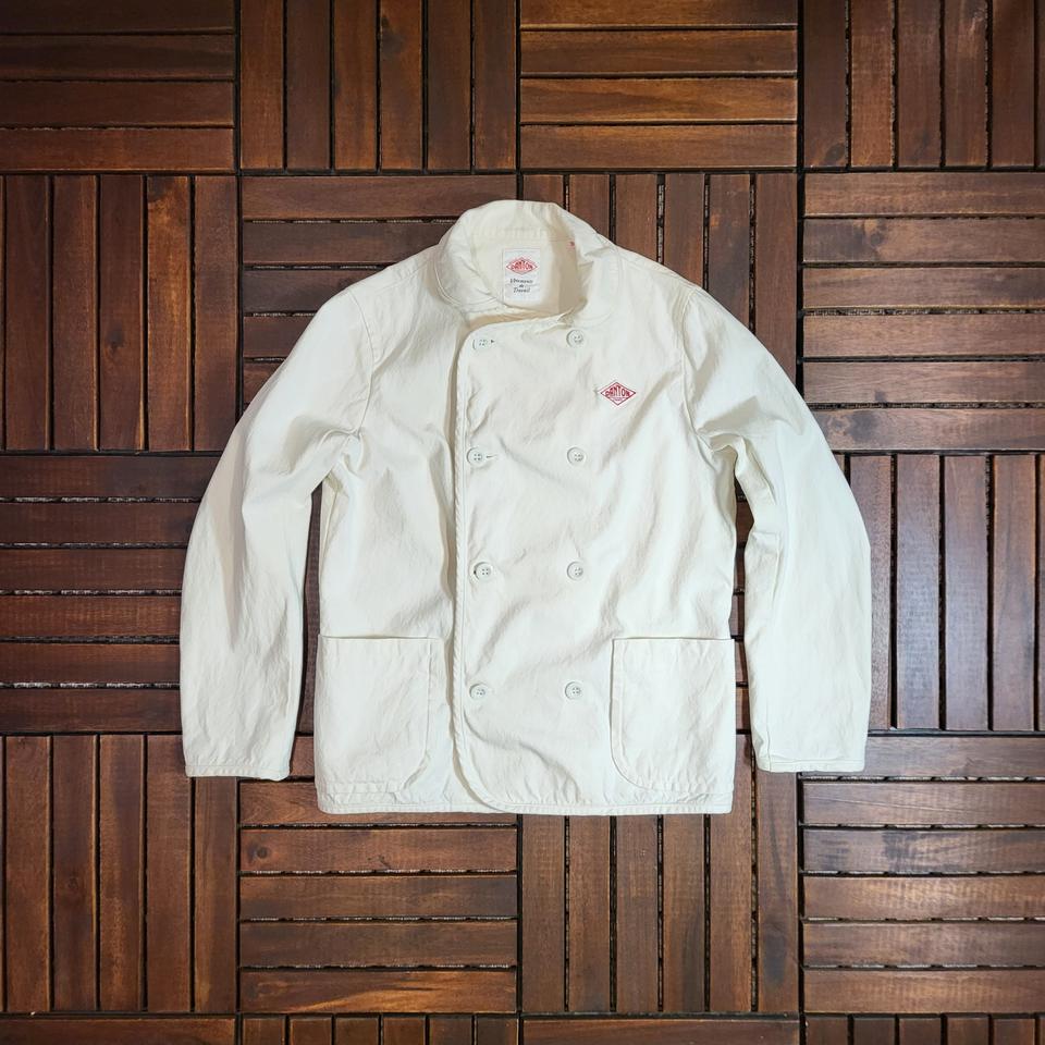 단톤(DANTON)브레스티드 코튼 자켓 (36) made in Japan