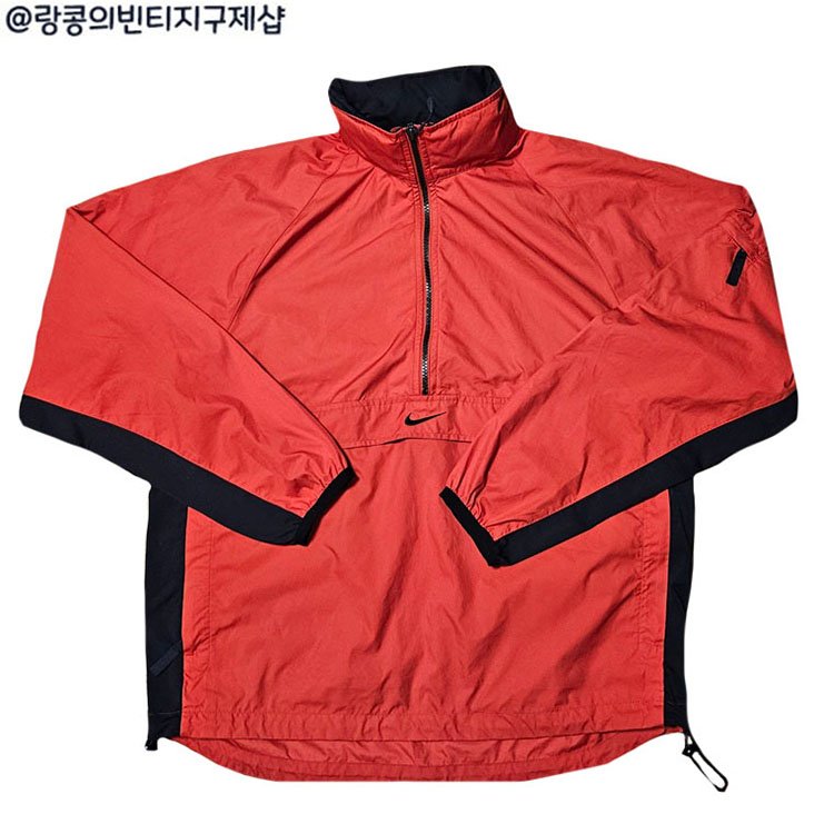 나이키 올드스쿨 스우시 웜업 아노락 자켓