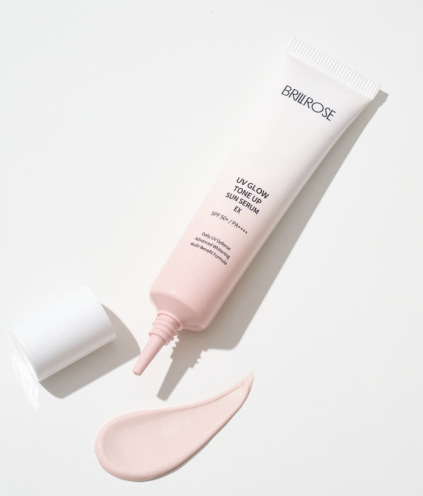 브릴로즈 유브이 글로우 톤업 선세럼 이엑스 SPF50+ 40ml 택포