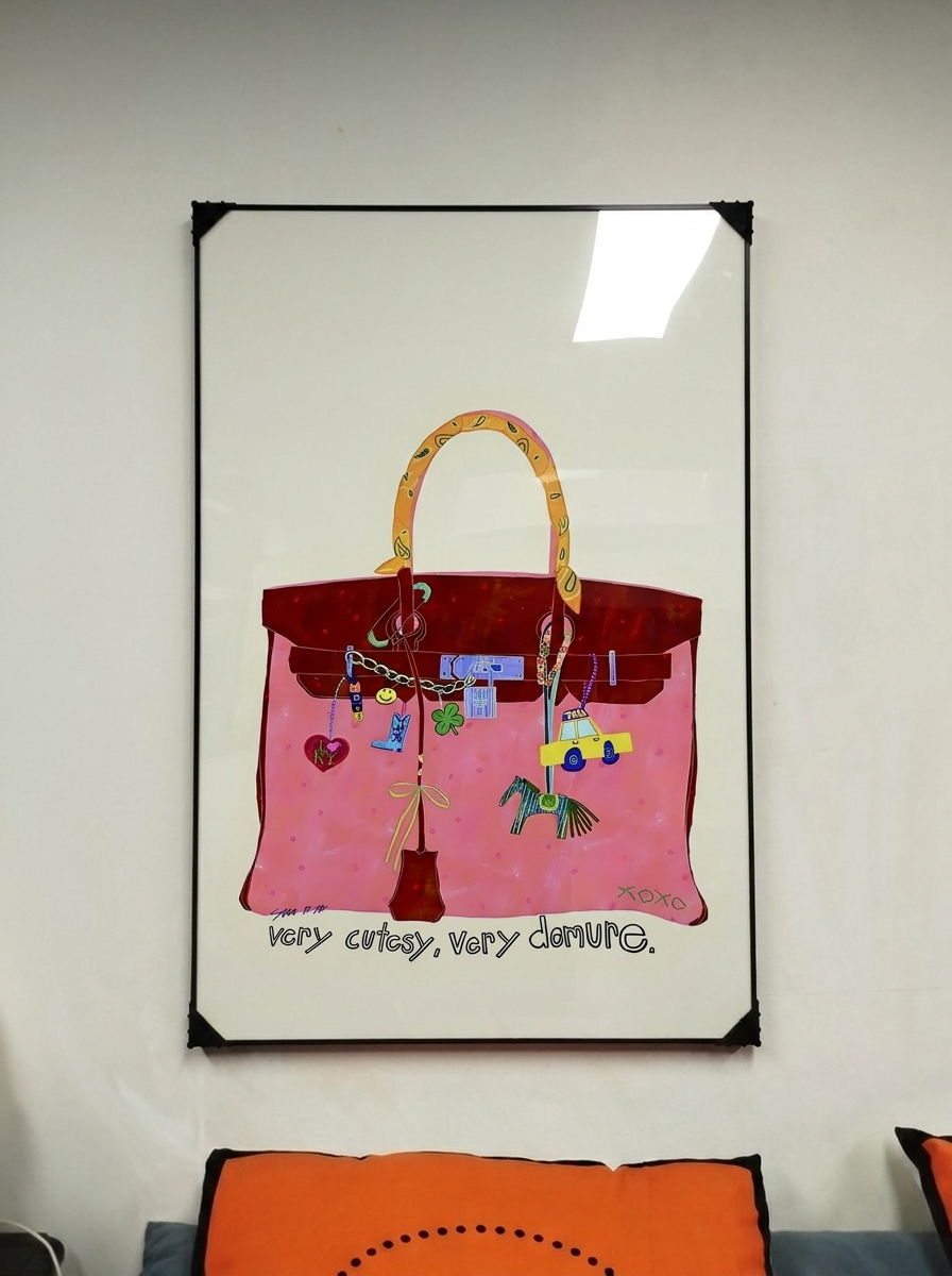 그림 액자 팝아트 인테리어소품: 핸드메이드 패션 그림 대형그림액자
