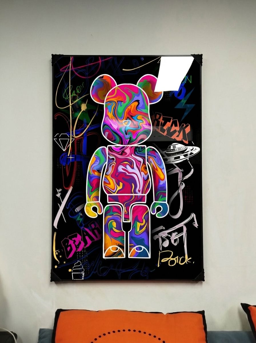 그림 액자 팝아트 인테리어소품 미키 마우스 팝아트 그림 액자 인테리어소품