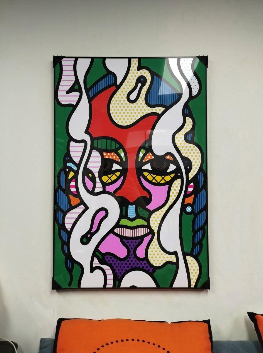 그림 액자 팝아트 인테리어소품 대형그림액자 거실인테리어 아트포스터