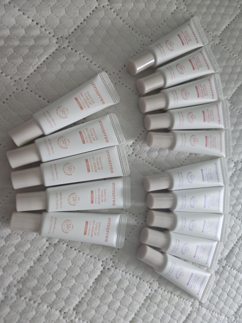 이니스프리 데일리 유브이 톤업 노세범 선크림 50ml
