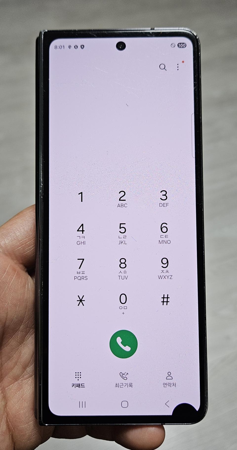 갤럭시 Z폴드4 블랙 256GB 부품용 싸게 팝니다. 2