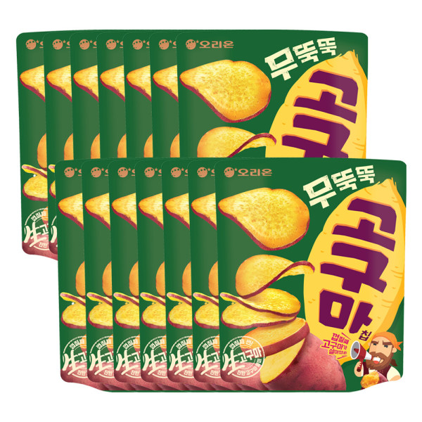 오리온 무뚝뚝 고구마칩 56g 14개