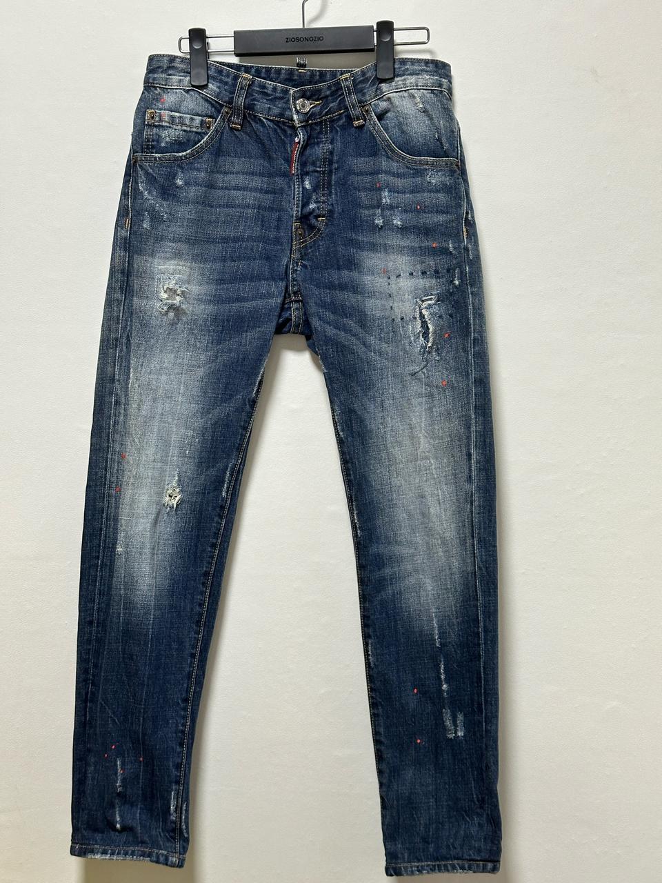 DSQUARED2 슬림핏 청바지 46