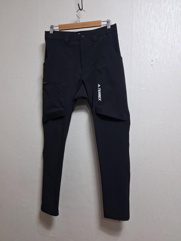 ADIDAS TERREX 팬츠 블랙 슬림형 남성 29 30