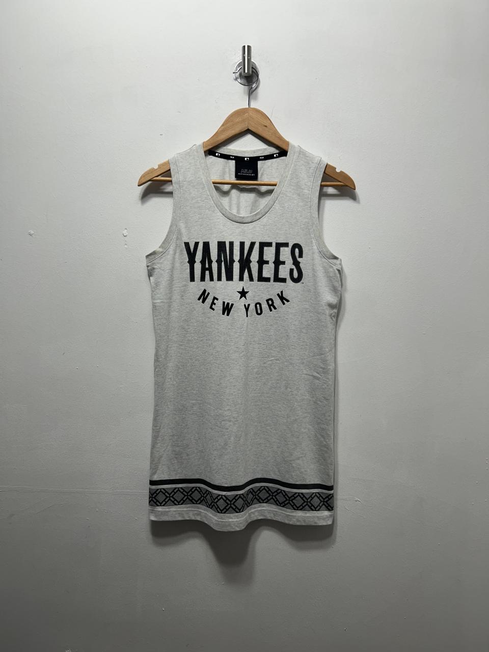 MLB 라운드 민소매 나시 여름 S