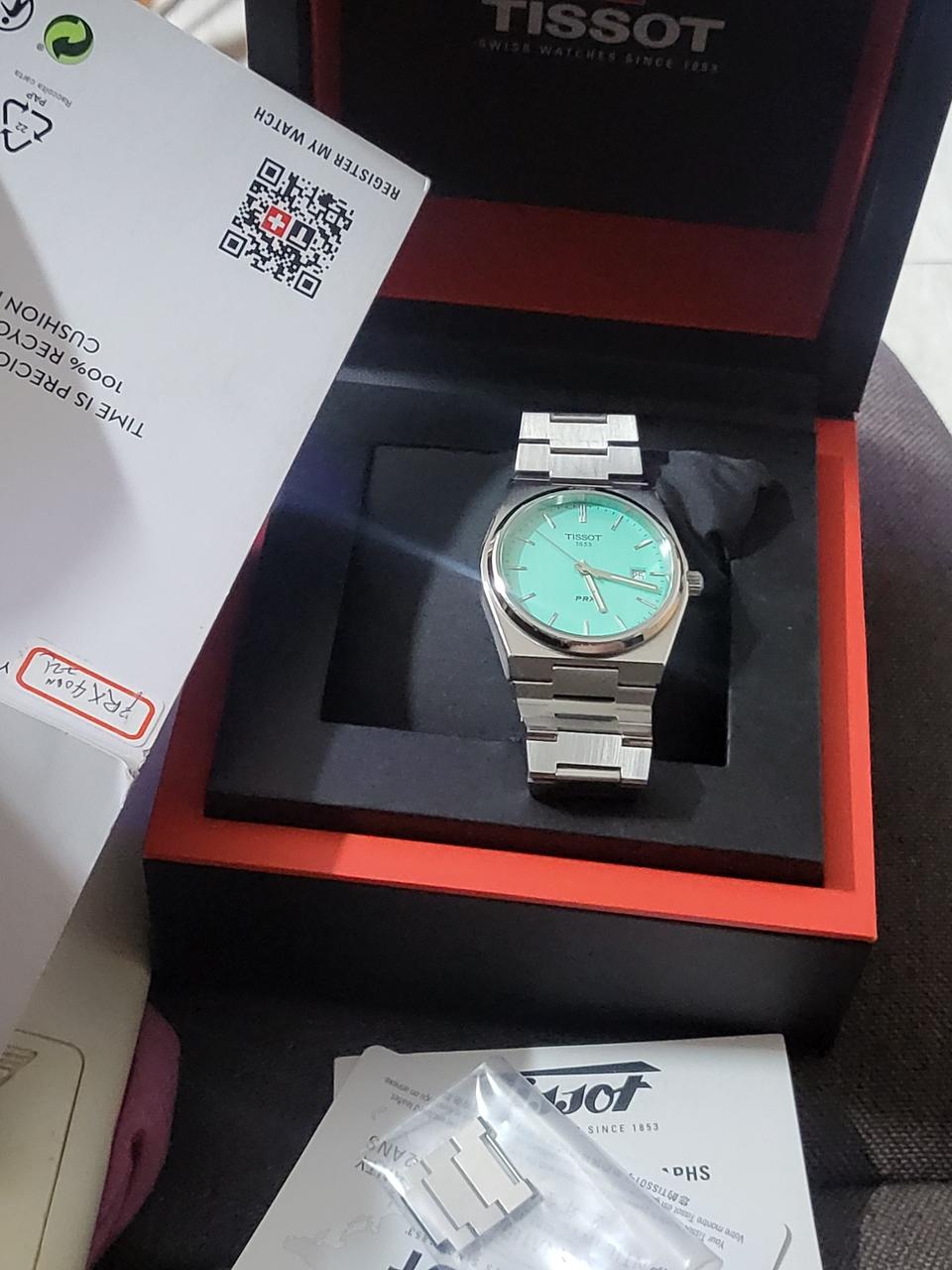 티쏘 prx40 mm 쿼츠