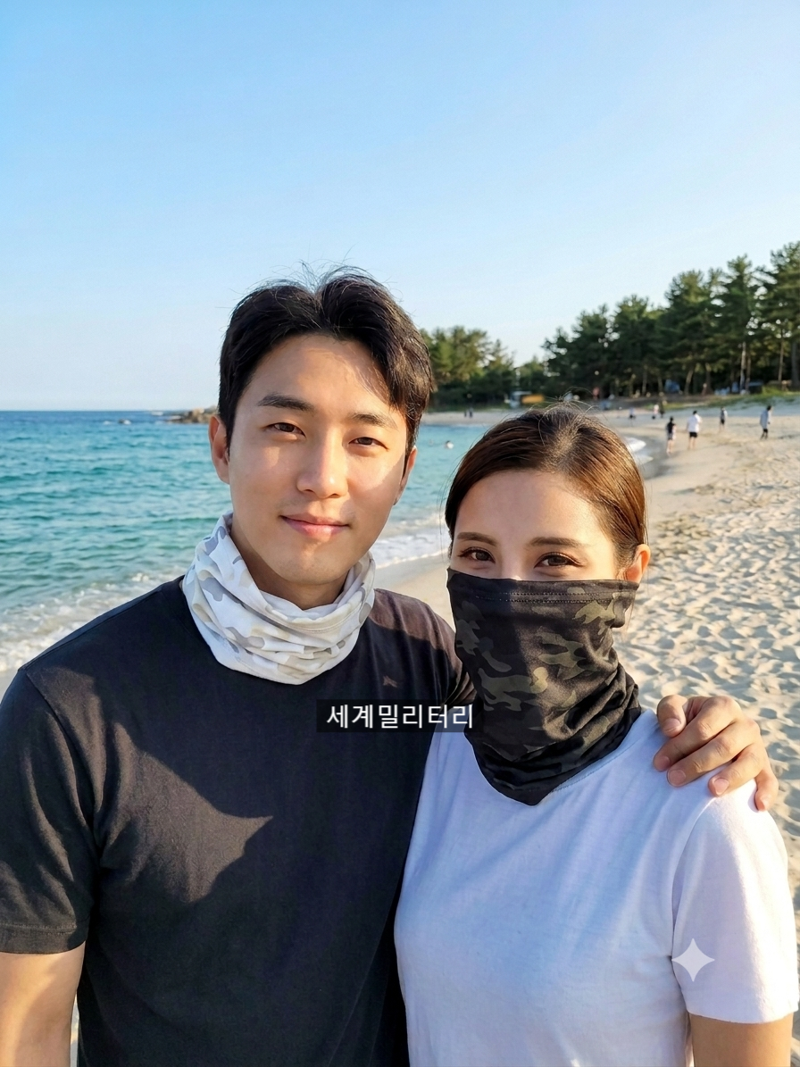 밀리터리 다용도 버프 등산 트레킹 낚시 