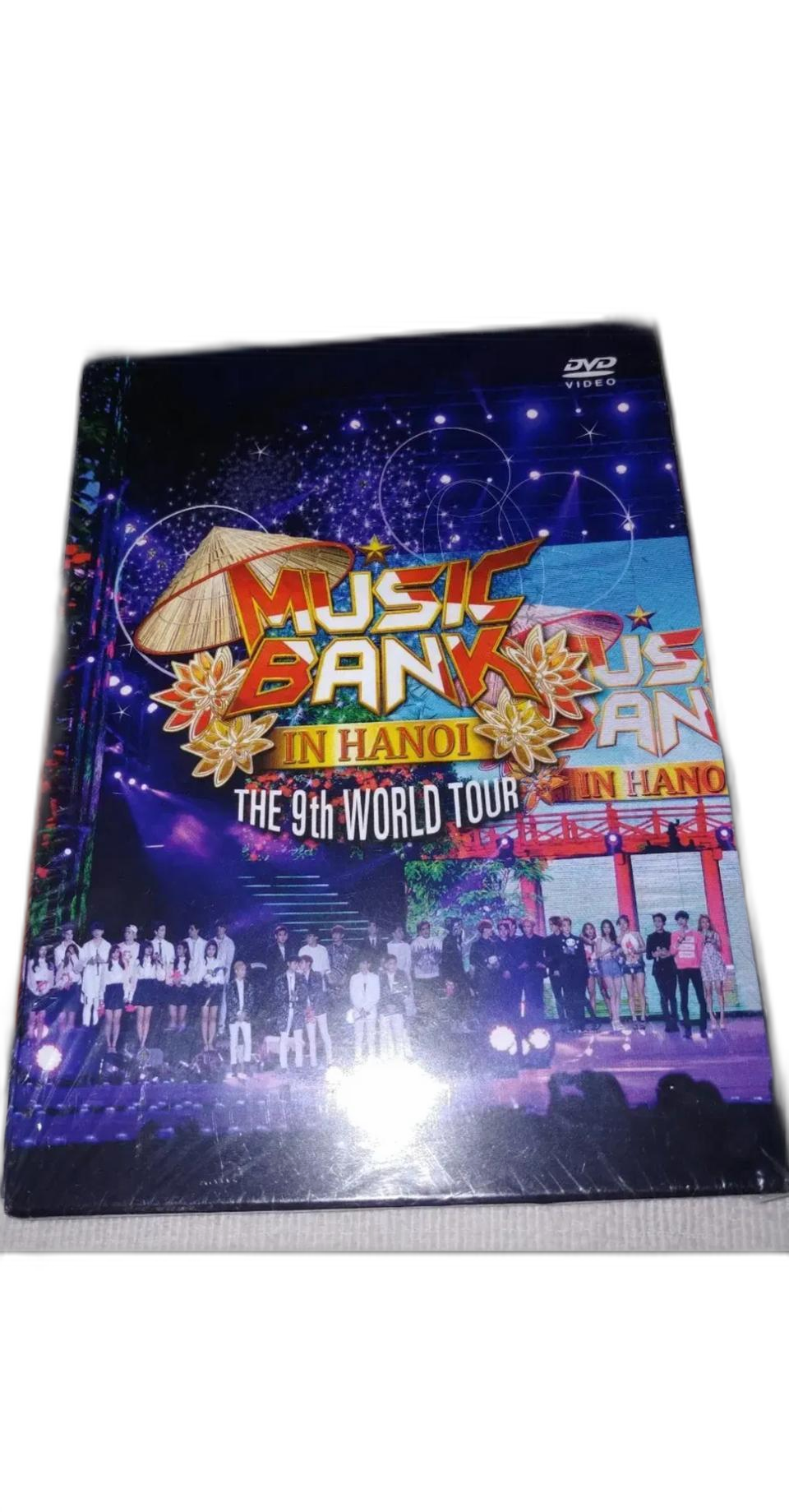 뮤직뱅크월드투어 9회 베트남 실황 DVD 샤이니 엑소
