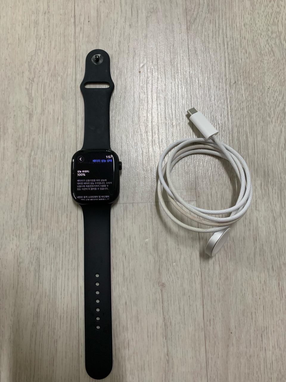 애플워치10 46mm 셀룰러 애플케어플러스 27년
