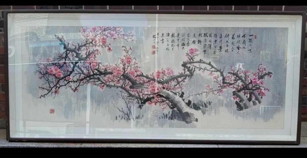 초대형100호매화그림