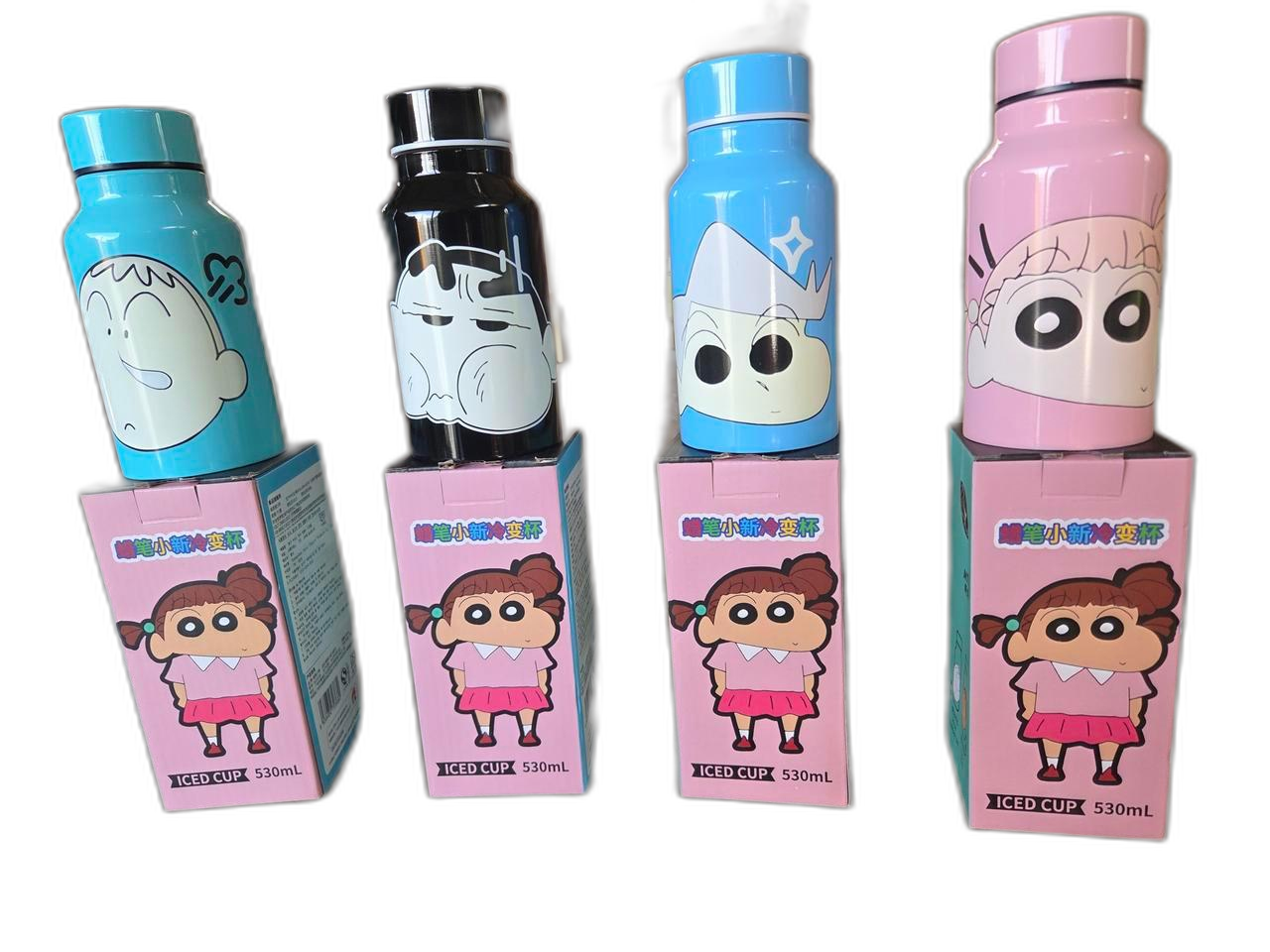 짱구는 못말려 냉변 텀블러 4종 세트 530ml