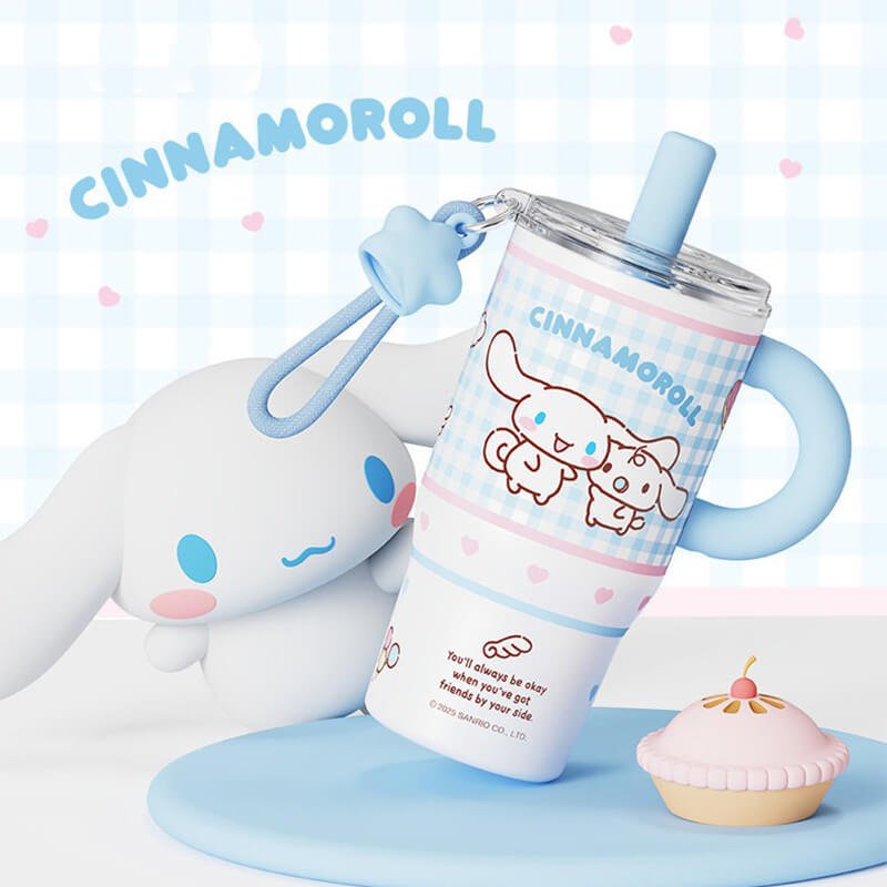 시나모롤 달콤별빛 미니 아이스뱅 보온 텀블러 580ml 블루
