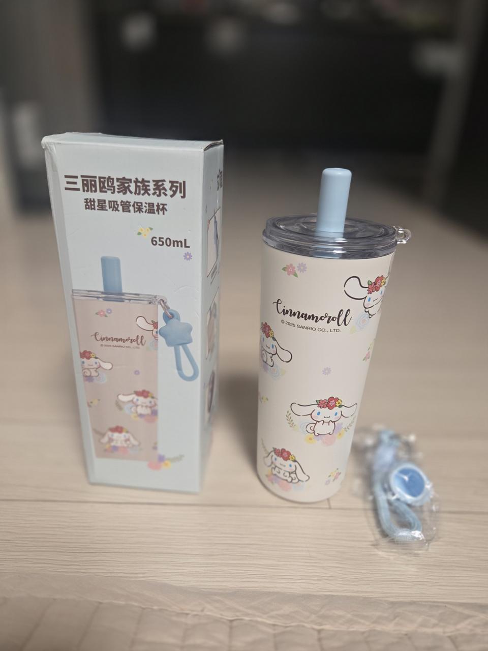 산리오 시나모롤 650ml 텀블러