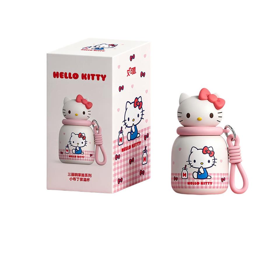 헬로키티 냉보온병 핑크&호피 2종세트 250ml