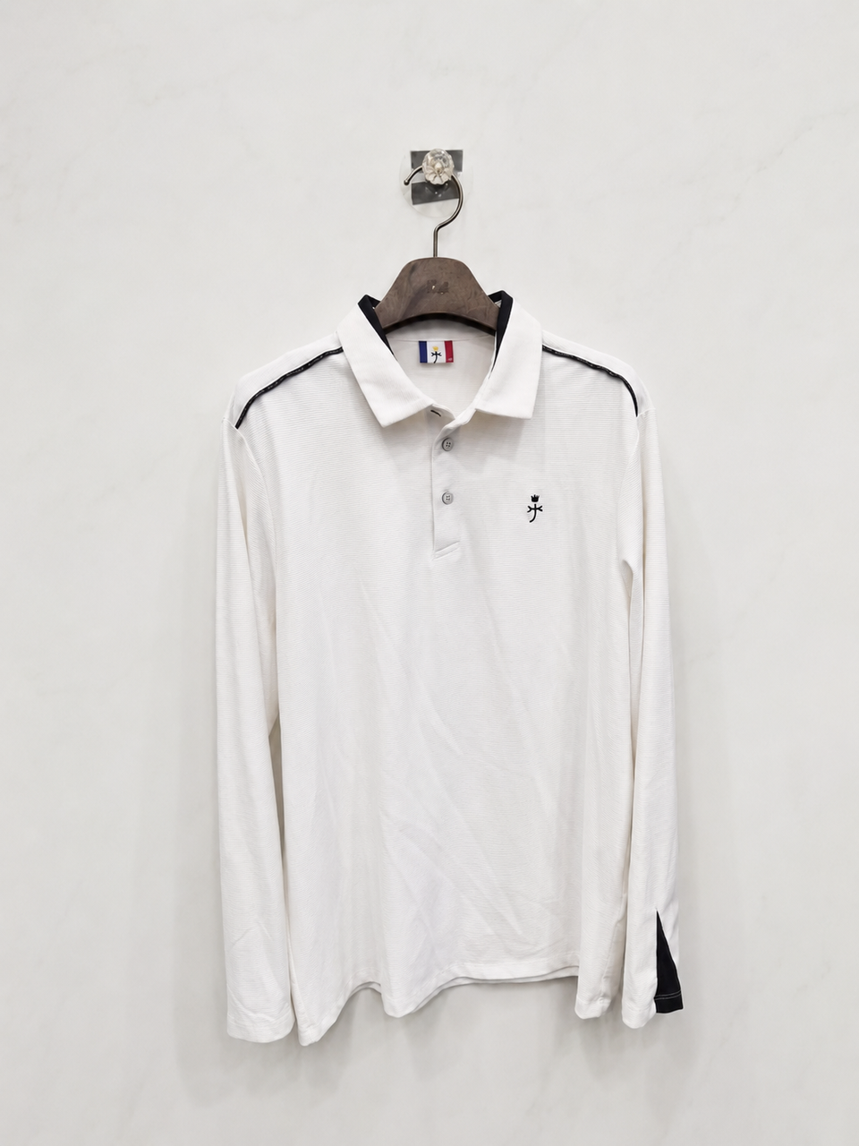 105,XL )) CASTEL BAJAC 까스텔바작 카라 긴팔티셔츠!~