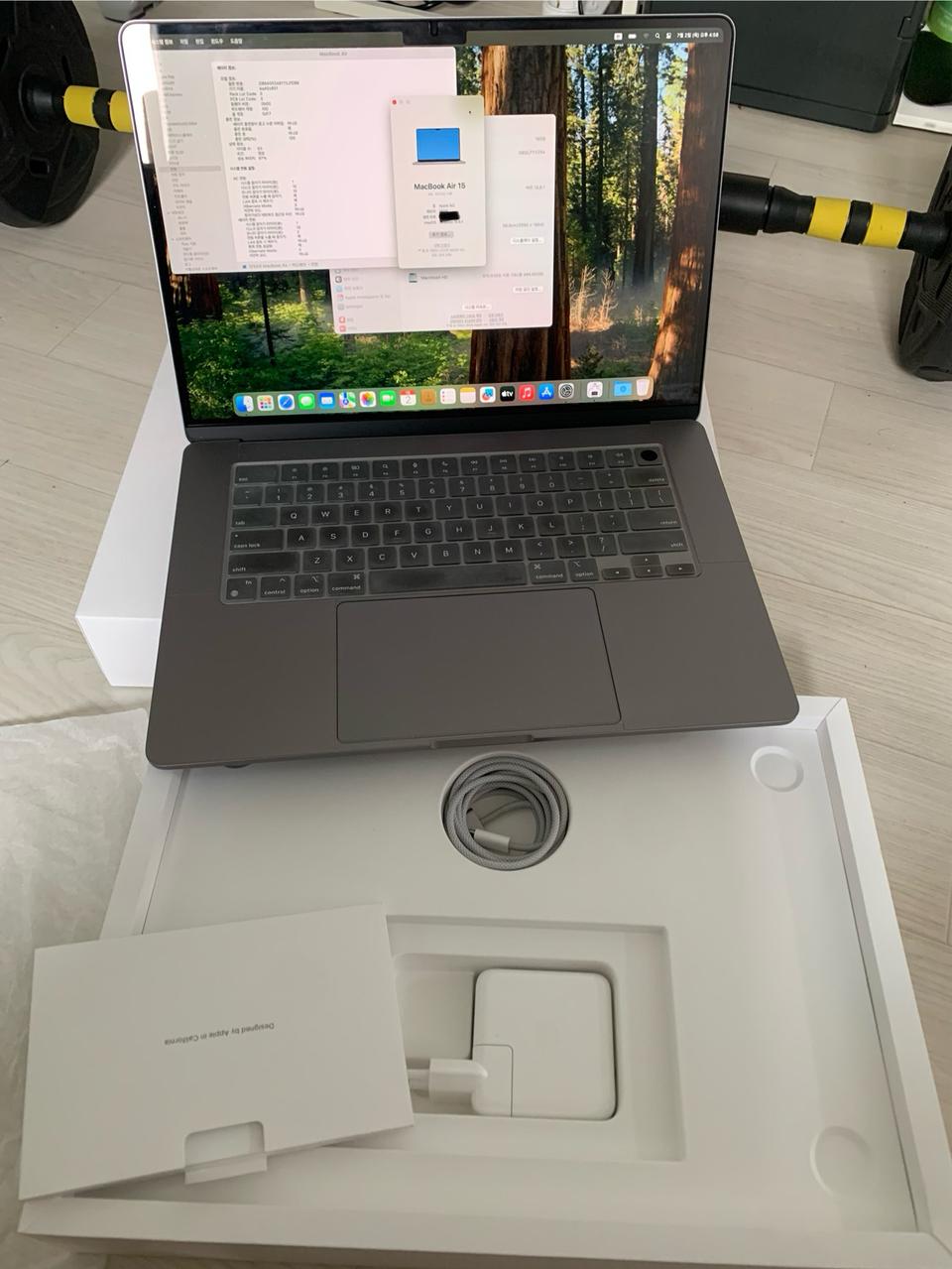 맥북에어 M2 15인치 16GB 1TB 애플케어플러스 S급 풀박