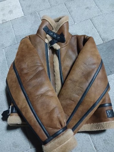 엔드제인 시그니처 크랙 리얼 무스탕