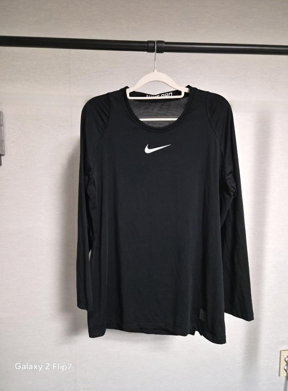 XL) 나이키 프로 기능성 블랙 긴팔 티셔츠