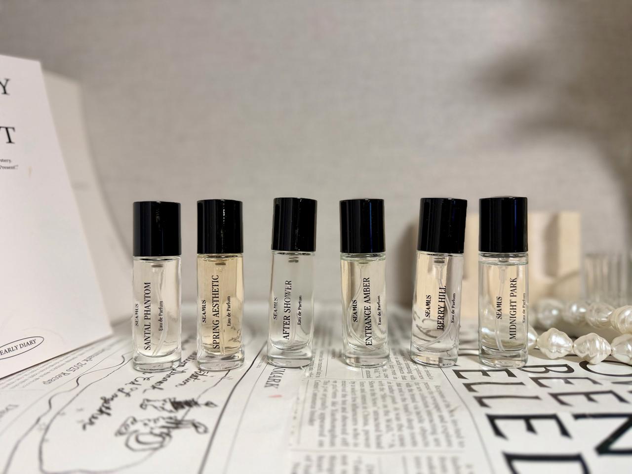 시머스 10ml 향수 6종 세트