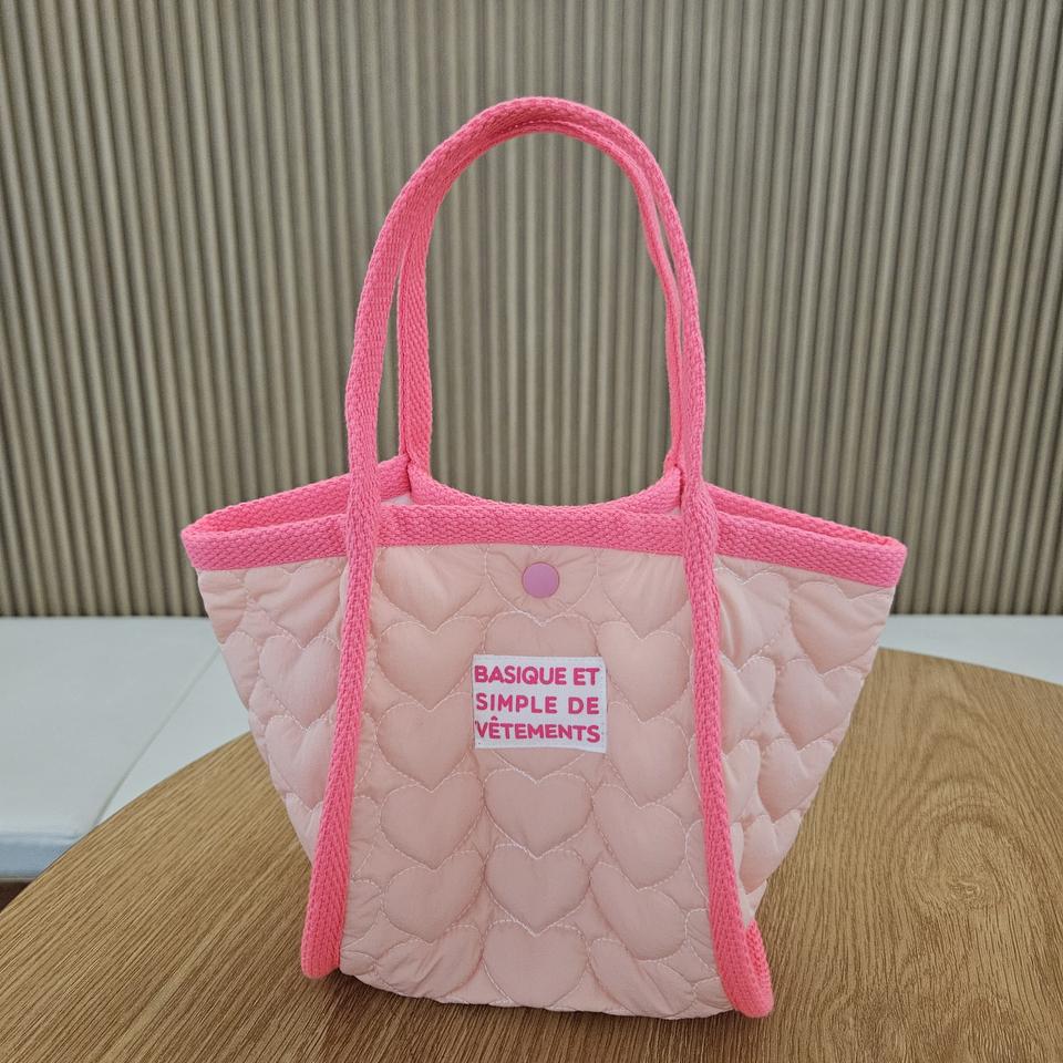 핑크 미니 손가방