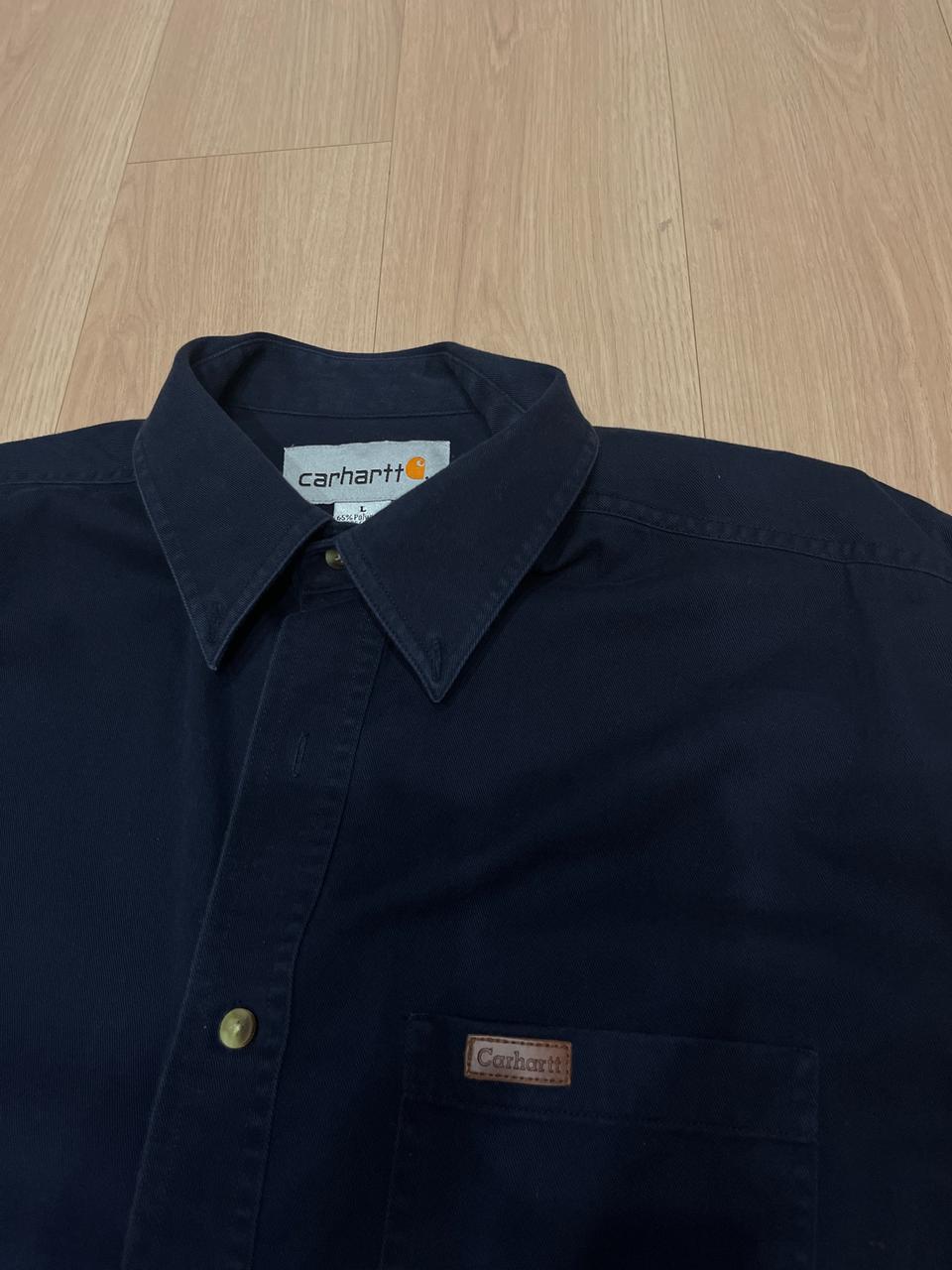 칼하트 Carhartt 네이비 셔츠 (L)