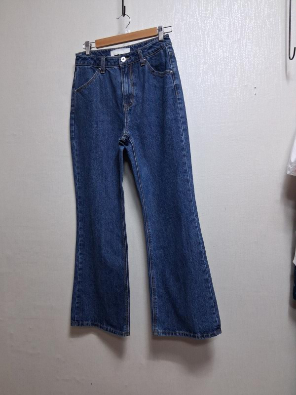 PLACJEANS 플랙진 긴밑위 부츠컷 청바지 중청 27인치국내 플랙진
