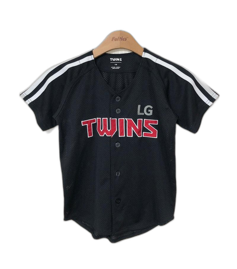 (아동) KBO LG트윈스 블랙원정 유니폼/검니폼 130