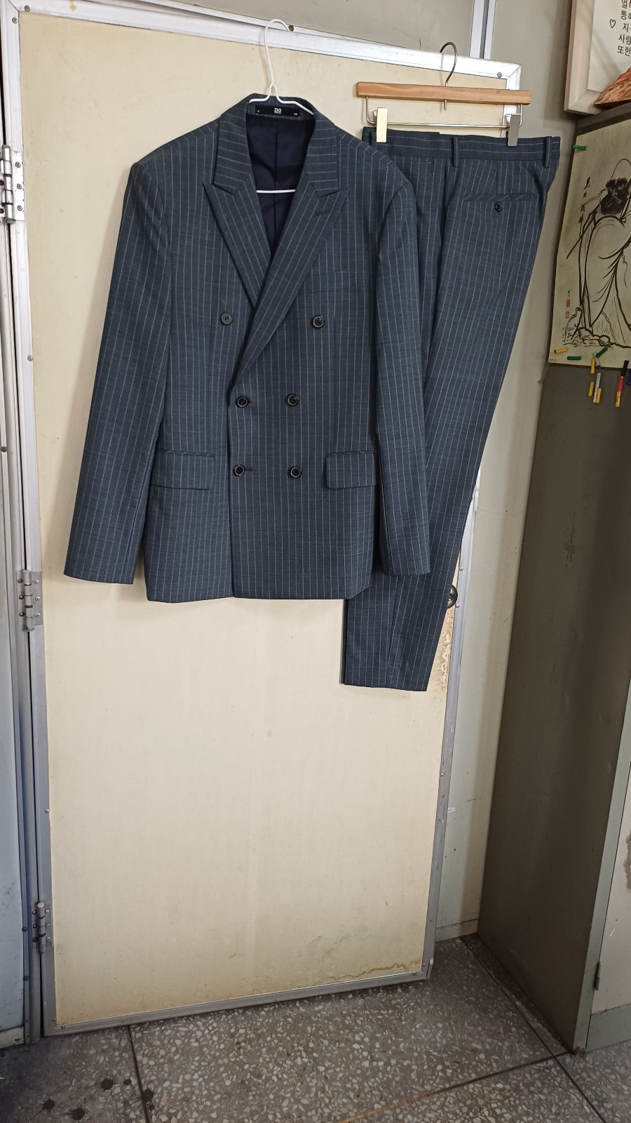지오남성여름정장.새옷.100싸이즈바지35싸이즈기장100센치