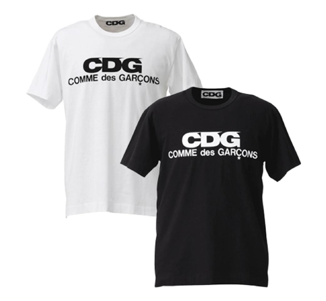 꼼데가르송 CDG 반팔티 블랙 /화이트 2벌셋트