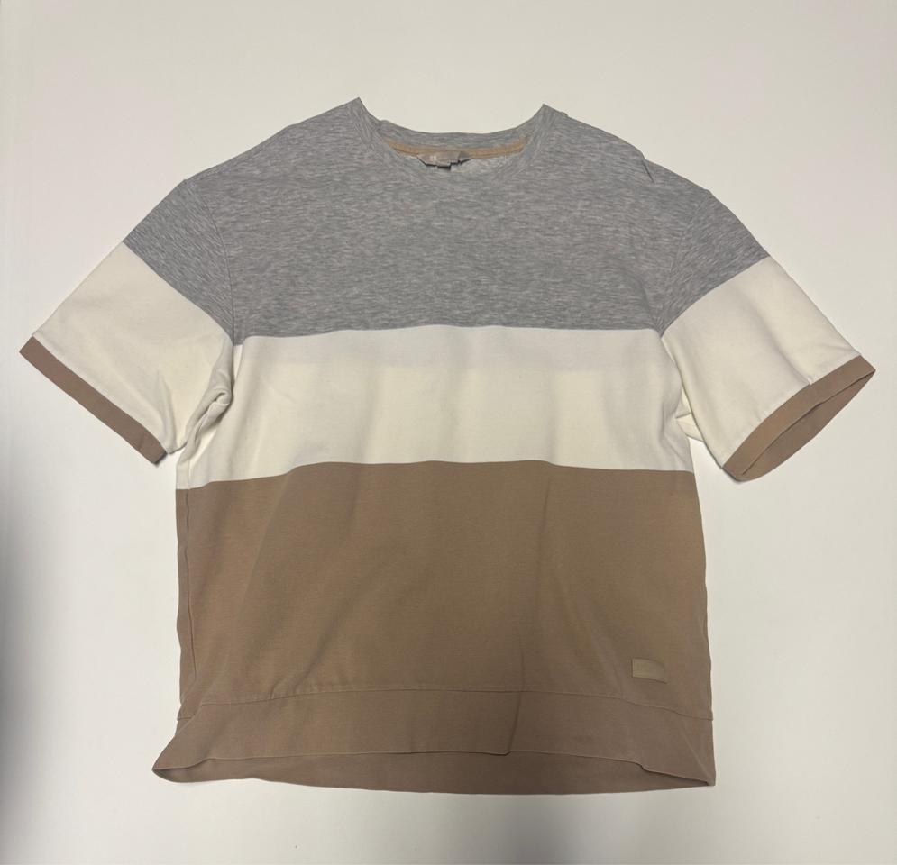 빈폴 Beanpole 22년도 배색 코튼 반팔 티셔츠 XL