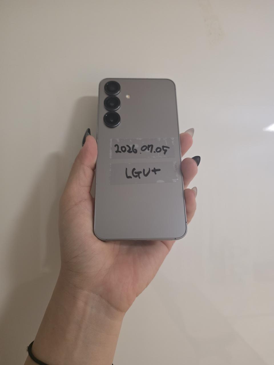 갤럭시s25  256G(잔상)(기능이상무)