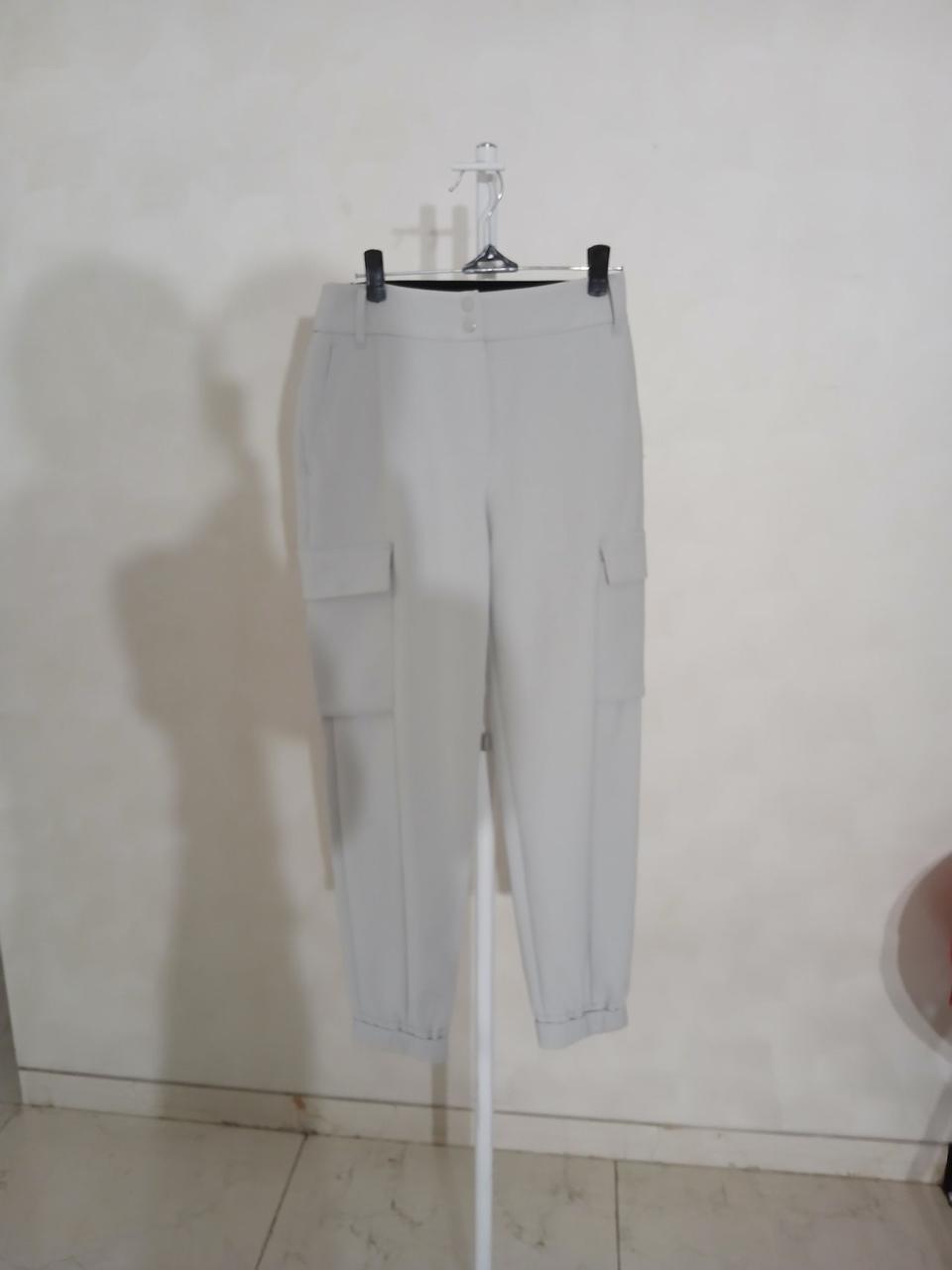 024 랑방블랑 백밴딩 로고링 팬츠