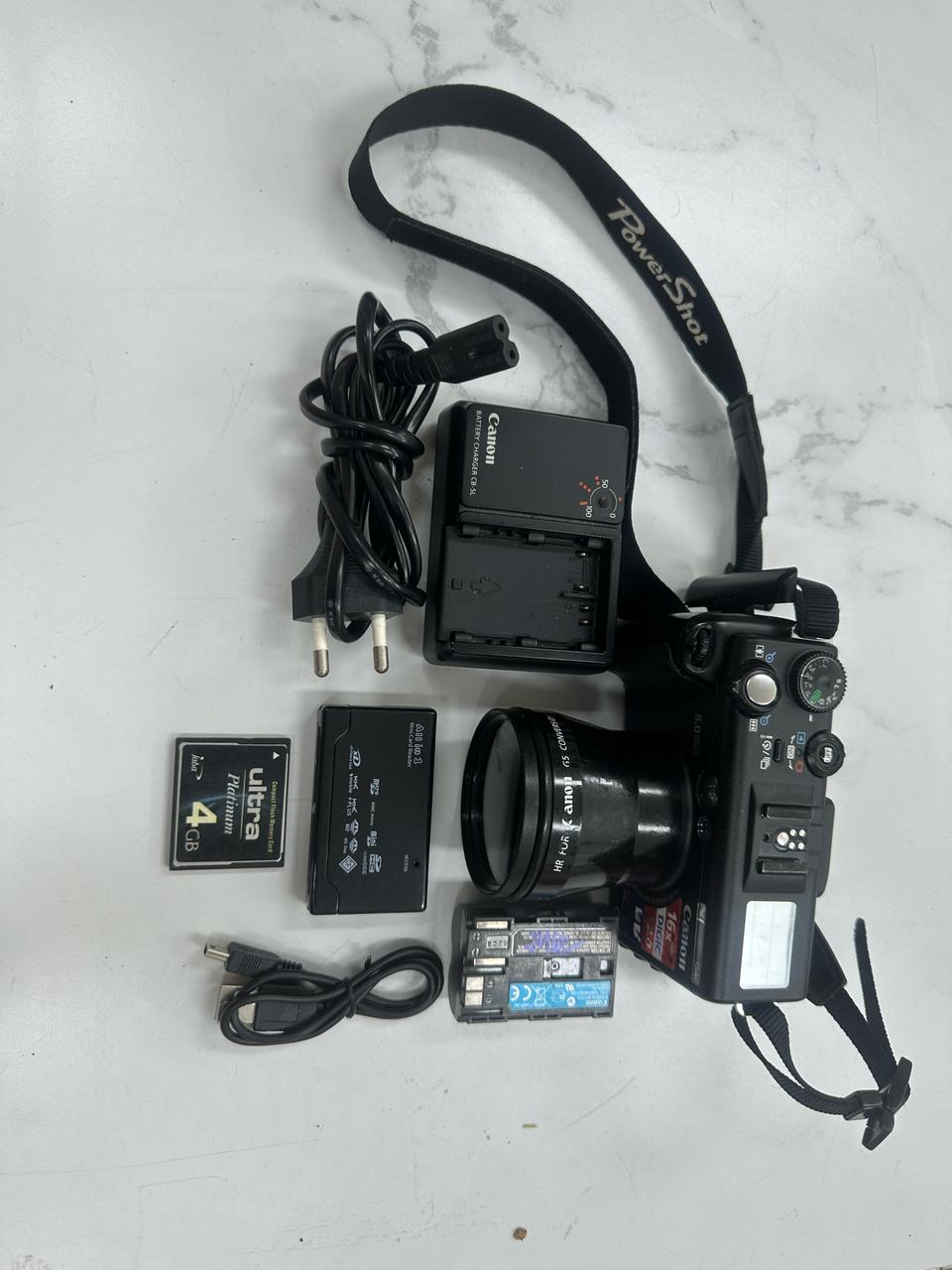 상태좋은 캐논 파워샷 G5 풀세트 빈티지 디카 팝니다