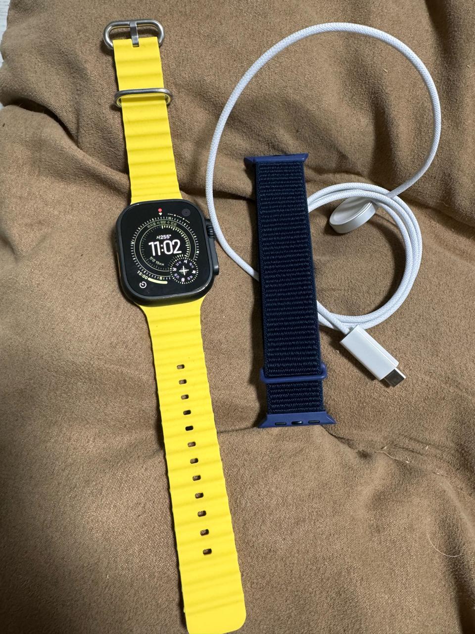 애플워치 울트라2 블랙티타늄 49mm 배터리98%