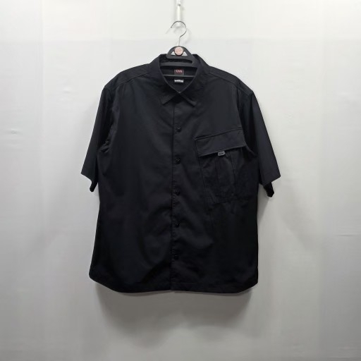 0207 씨엔엔 어페럴 스타일 오버셔츠 black 95