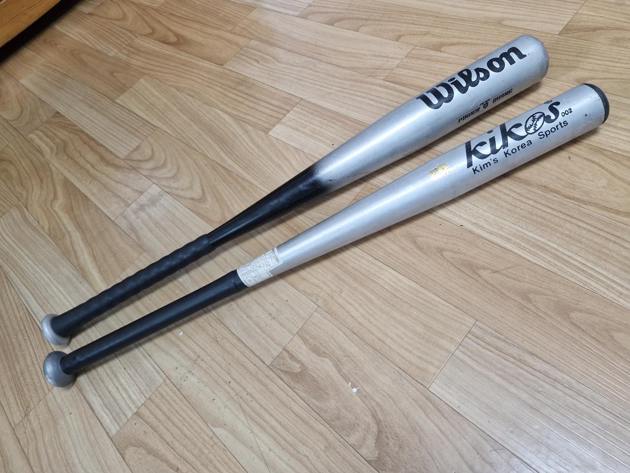 Wilson, KIKOS 알루미늄 야구 배트 방망이 2개