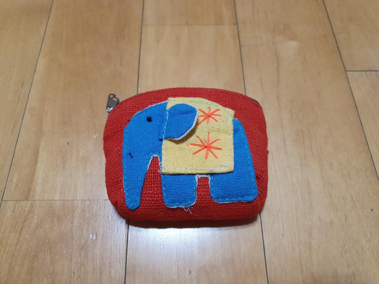 코끼리 동전지갑