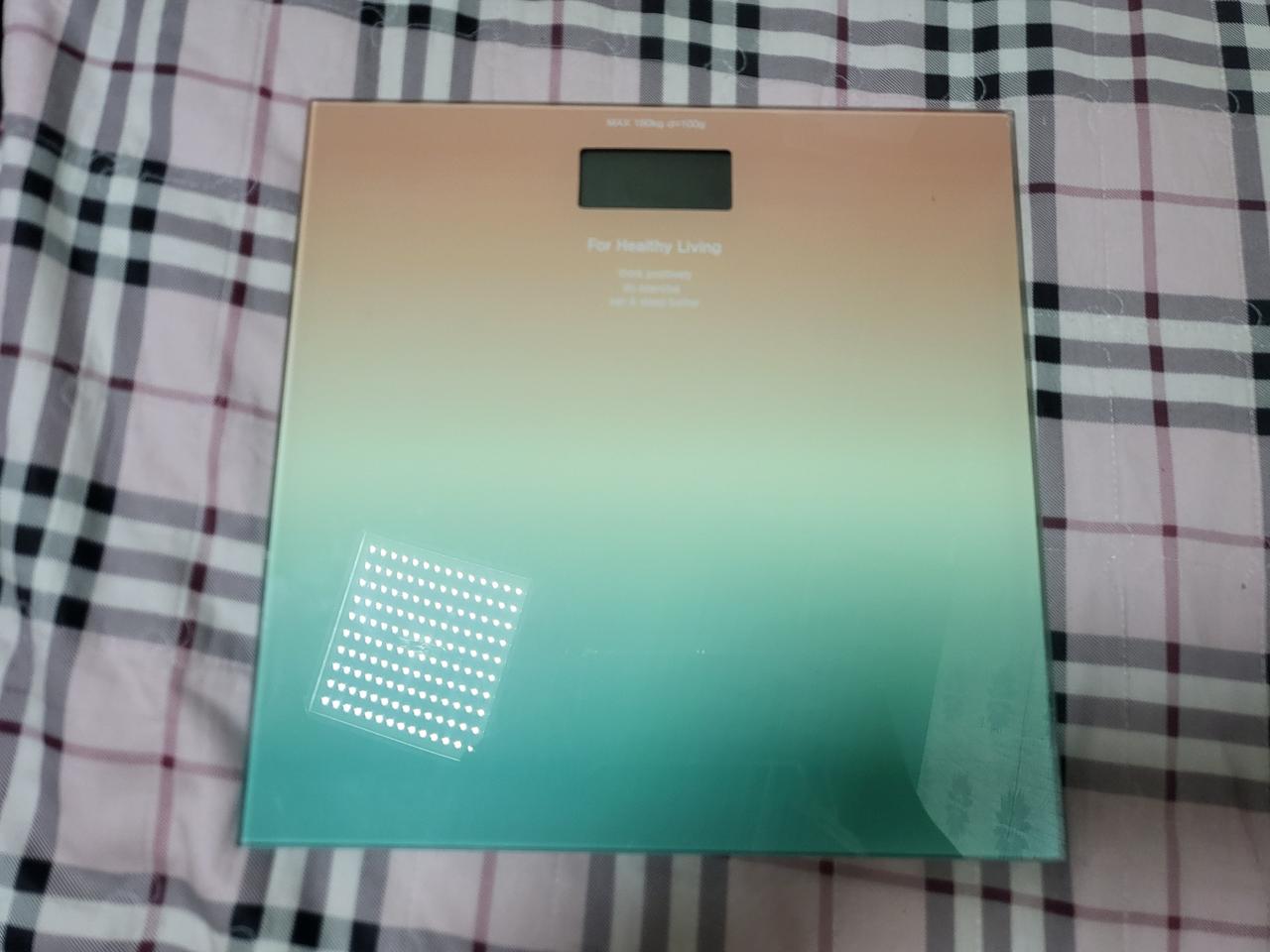 체중계예요 4개 남았습니다