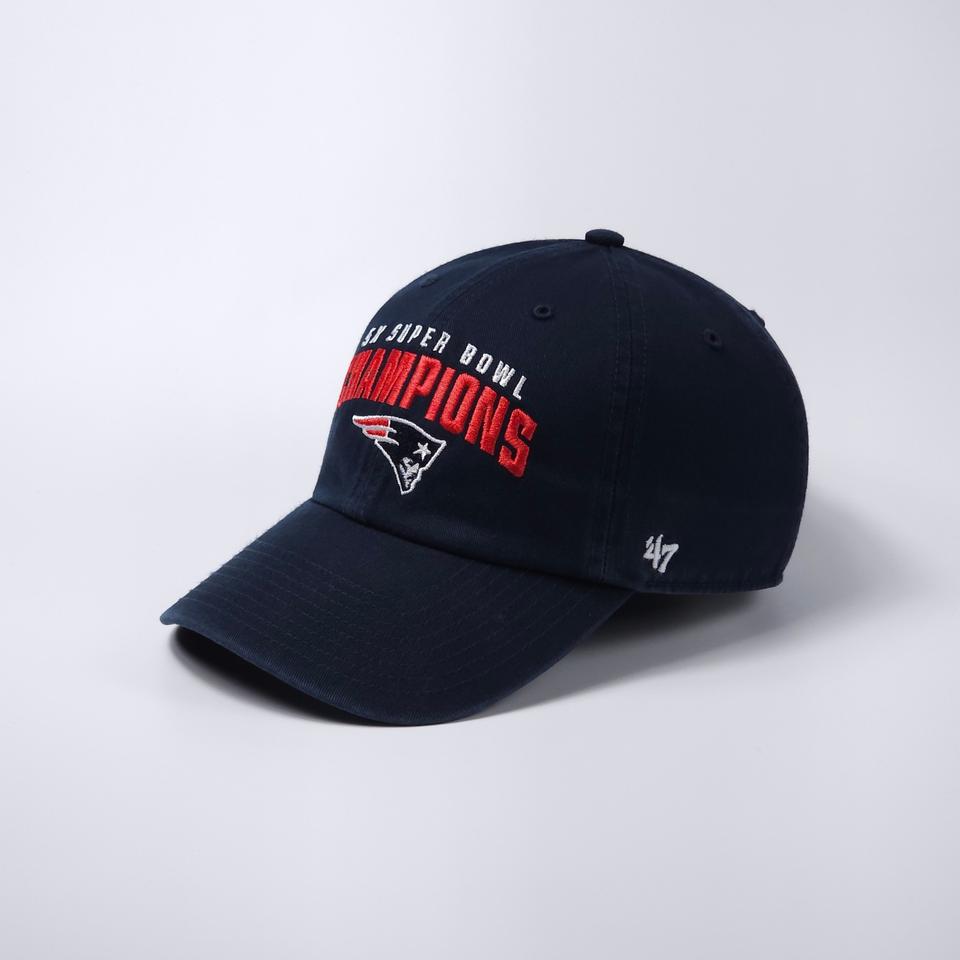 47 뉴잉글랜드 패트리어츠 슈퍼볼 5회 우승 기념 NFL 볼캡 모자